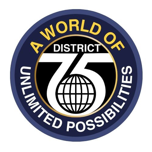 District 75 Logo